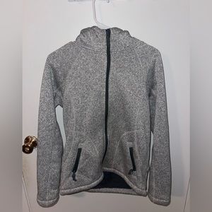 Fuzzy sweater great for winter!